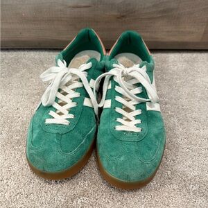 Gola Green Suede Women's Sneakers